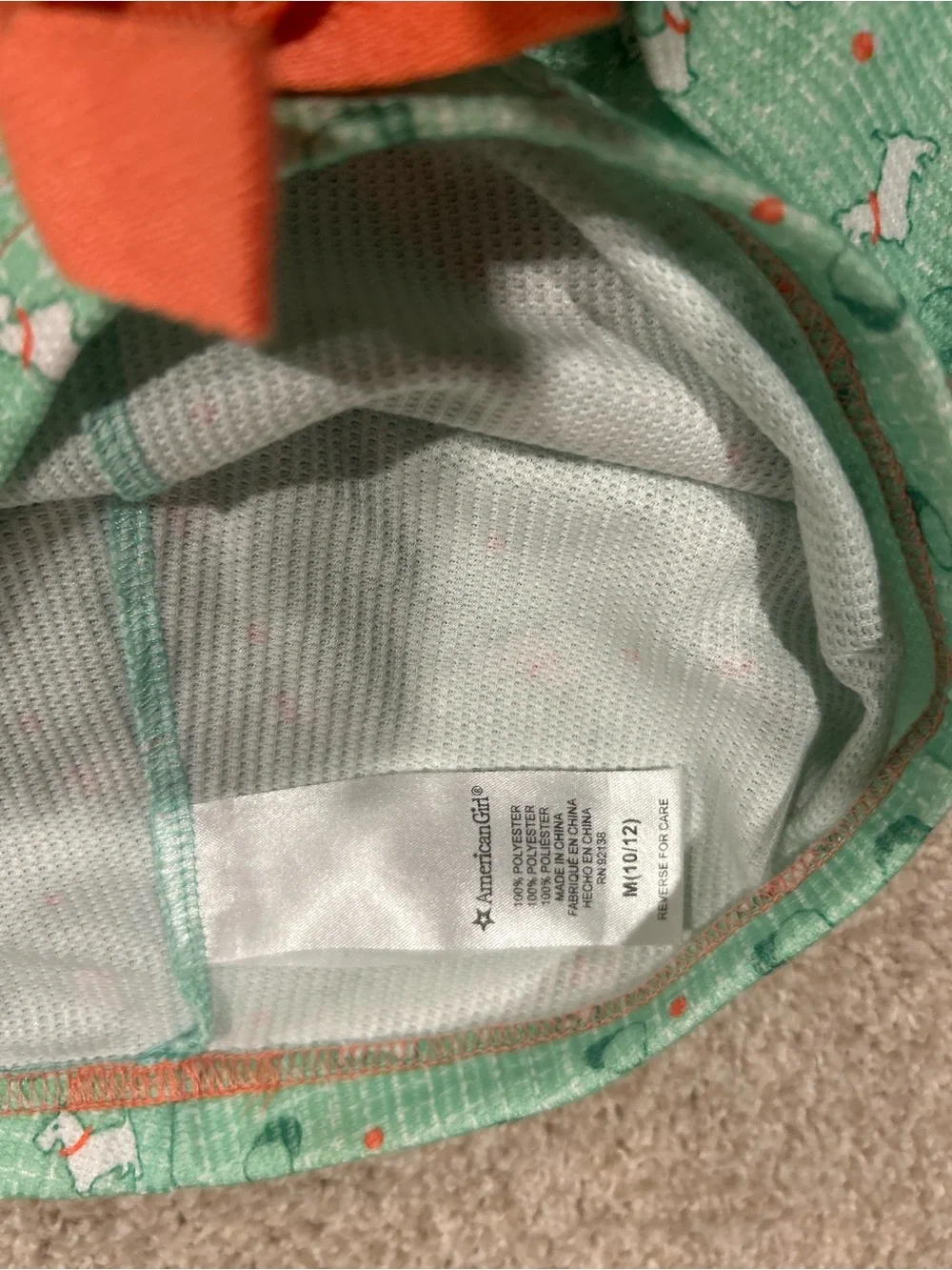 NWOT American Girl Kit Beforever Pajama set size 10/12